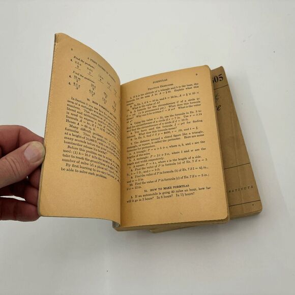 World War 2 Self Taught Algebra Course Books War Department Complete Course - Picture 6 of 8